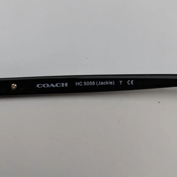 🕶️Coach HC5058 Jackie 9192 Eyeglasses 49/17 135 /ALE735🕶️​ - Picture 4 of 8
